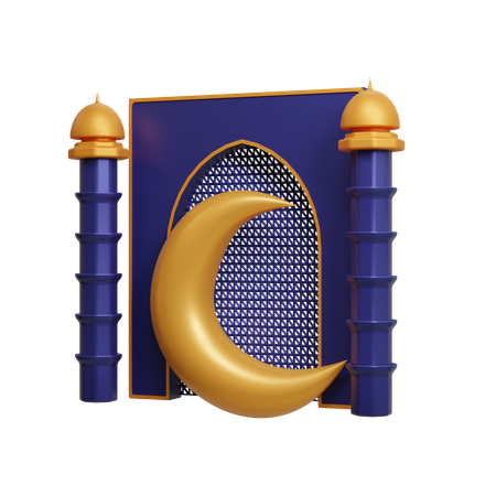 Arc islamique  3D Icon