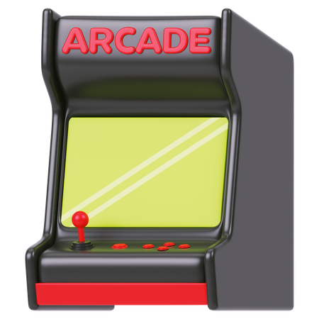 Arcade-Maschine  3D Icon