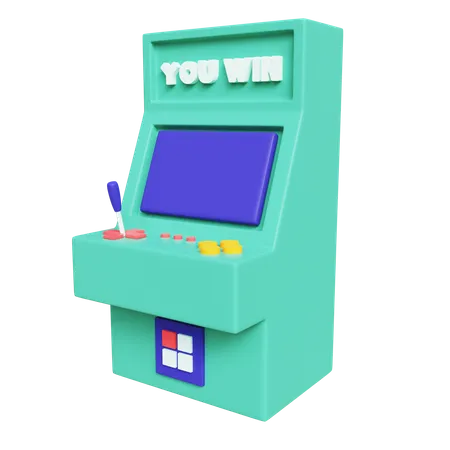 Arcade-Maschine  3D Icon