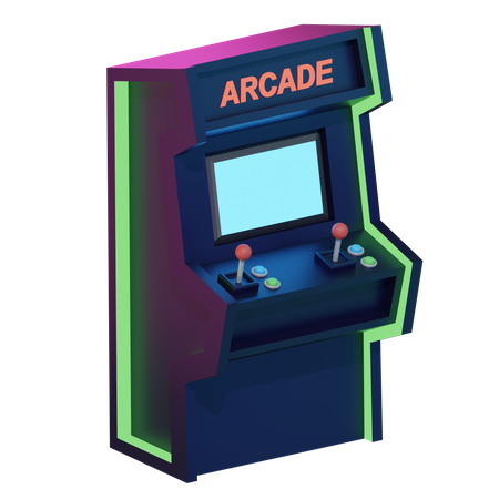 Arcade-Maschine  3D Icon