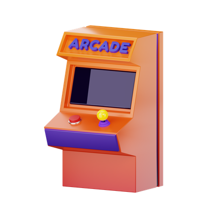 Arcade-Maschine  3D Icon