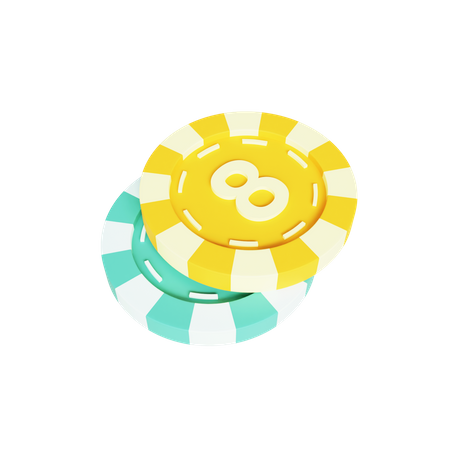 Arcade Coin  3D Icon