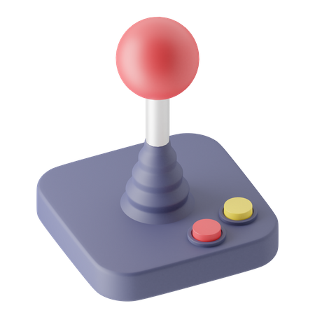 Arcade Controller 3D Illustration