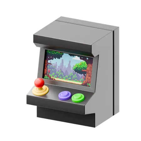 Arcade game  3D Icon