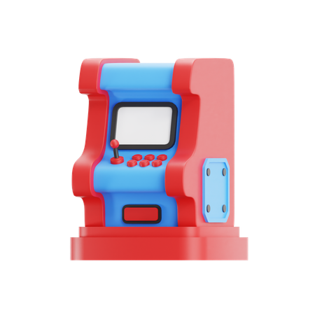 Arcade Game Machine  3D Icon