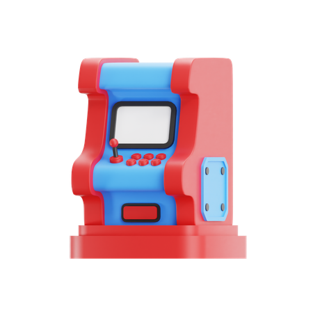 Arcade Game Machine  3D Icon