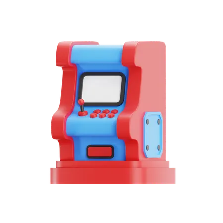 Arcade Game Machine  3D Icon