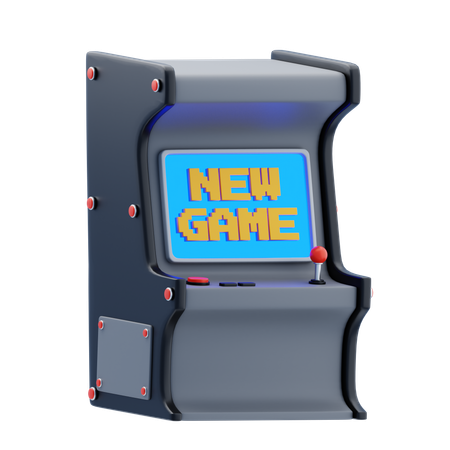 Arcade Game Machine  3D Icon