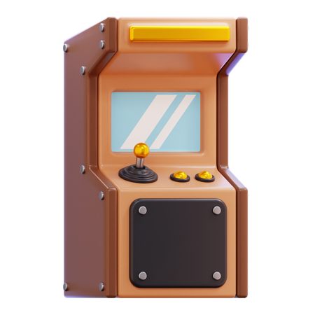 Arcade Game Machine  3D Icon