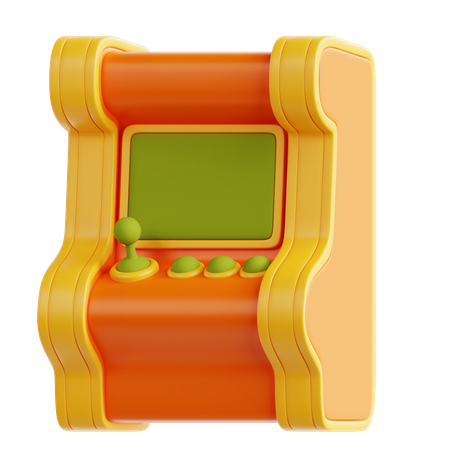 アーケードゲーム機ゲーム  3D Icon