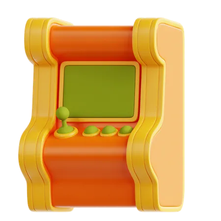 Arcade Game Machine Gaming  3D Icon