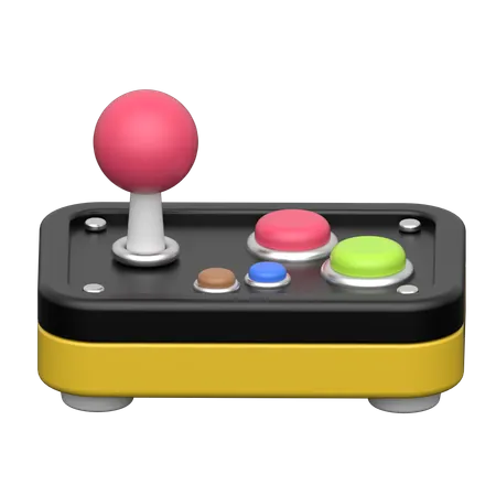 아케이드 조이스틱  3D Icon