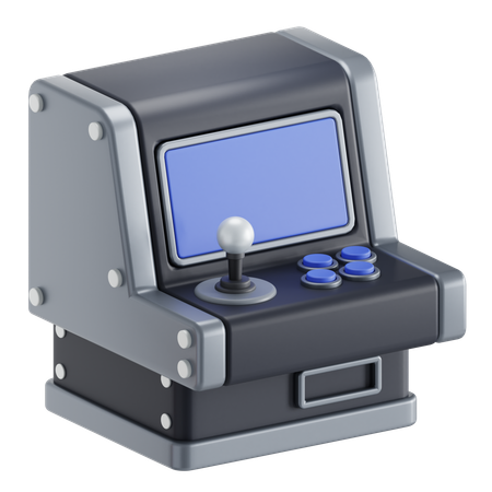 アーケードマシン  3D Icon