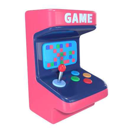 Arcade Machine  3D Icon