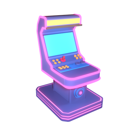 Arcade Machine  3D Icon