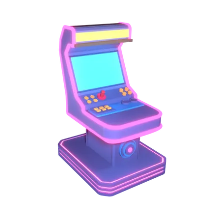 Arcade Machine  3D Icon