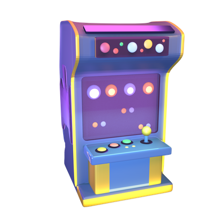 Arcade Machine  3D Icon