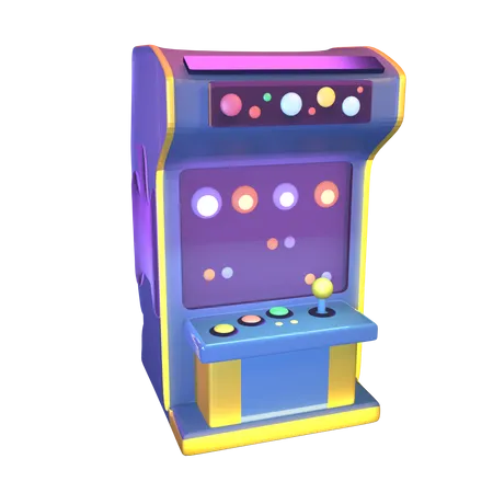 Arcade Machine  3D Icon