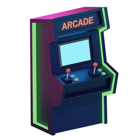 Arcade Machine  3D Icon