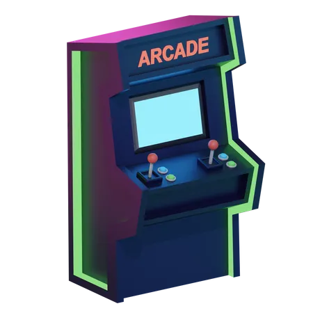 Arcade Machine  3D Icon