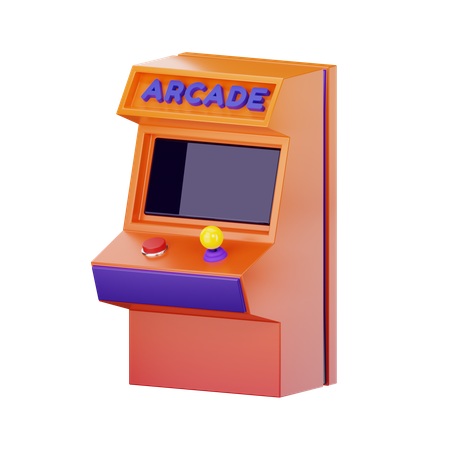 Arcade Machine  3D Icon