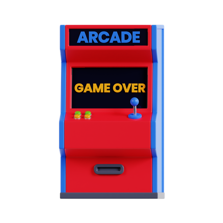 Arcade Machine  3D Icon