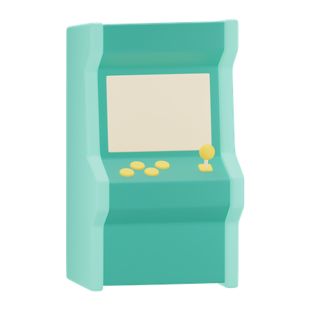 Arcade Machine  3D Icon