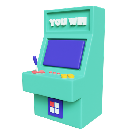 Arcade Machine 3D Icon