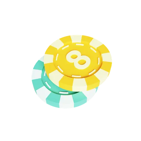 Moneda arcade  3D Icon