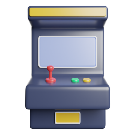 Arcade-Spielautomat  3D Icon