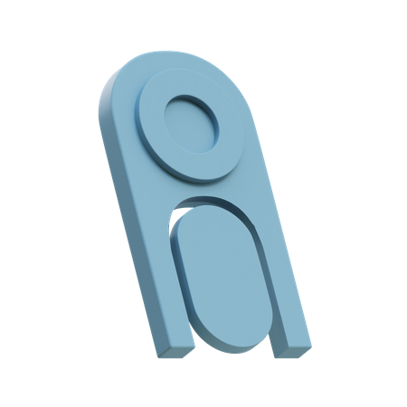 Arch Flat Disk  3D Icon