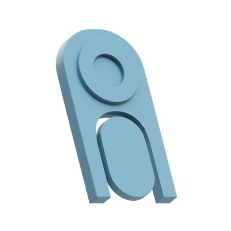 Arch Flat Disk  3D Icon