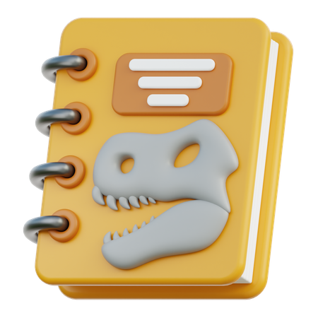 Archäologen-Notizbuch  3D Icon