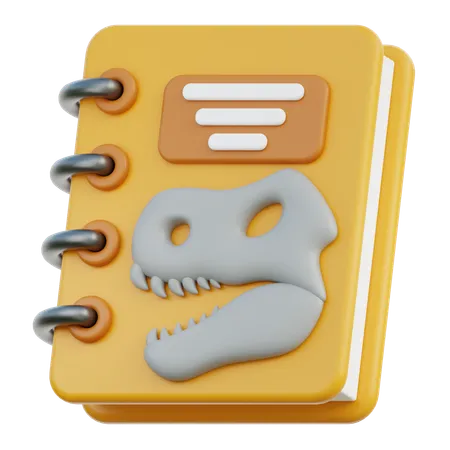 Archeologist Notebook  3D Icon