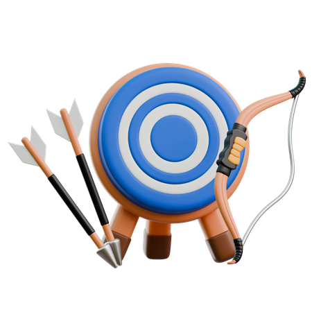 양궁  3D Icon