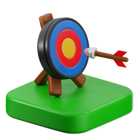 Archery  3D Icon