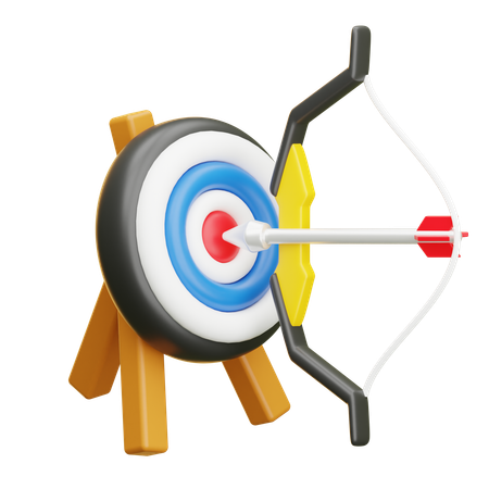 Archery  3D Icon