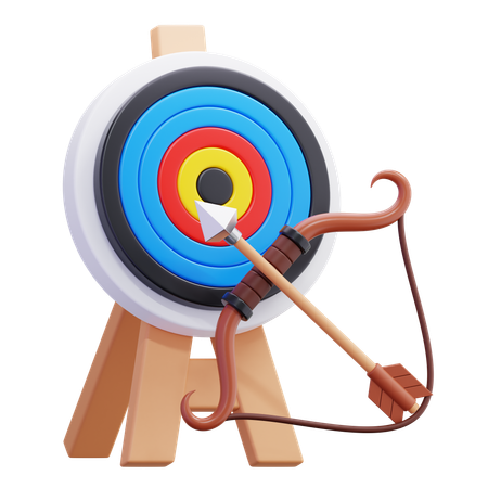 Archery  3D Icon