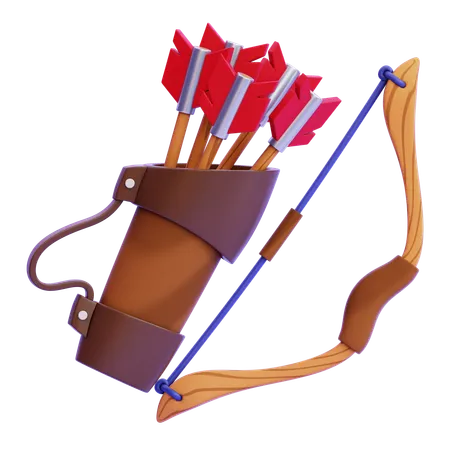 Archery  3D Icon