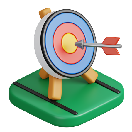 Archery  3D Icon