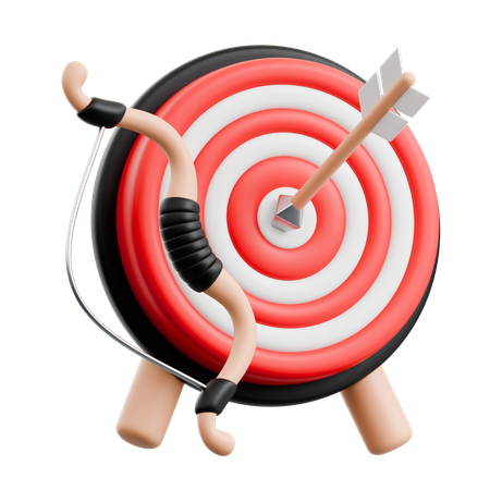 Archery  3D Icon