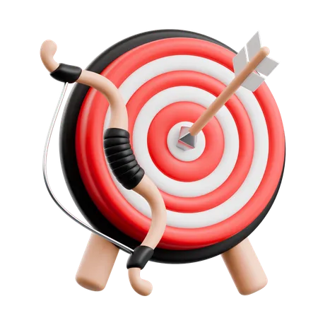 Archery  3D Icon