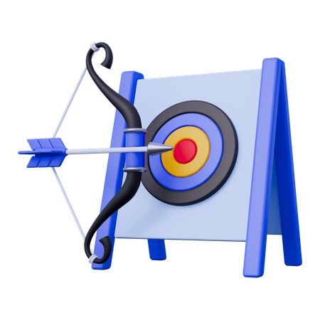 Archery  3D Icon