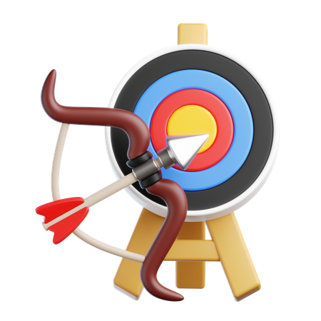 Archery  3D Icon