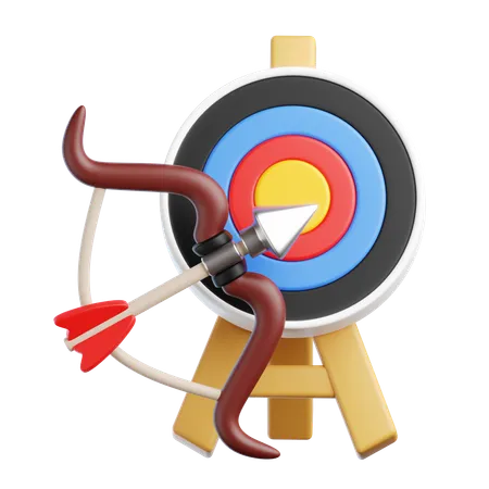 Archery  3D Icon