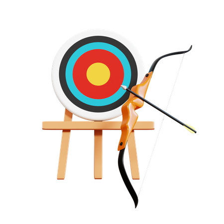 Archery  3D Icon