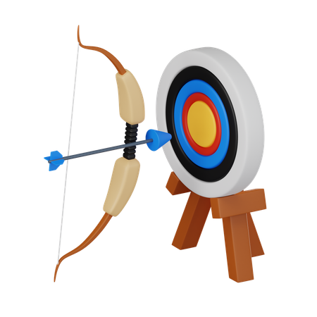 Archery  3D Icon