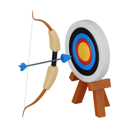 Archery  3D Icon