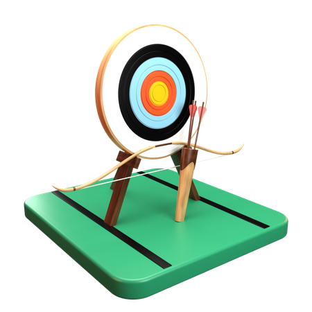 Archery  3D Icon