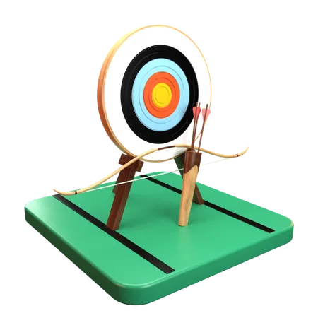 Archery  3D Icon